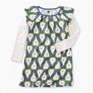 NWT Tea Collection Peck of Pears Dress, size 5